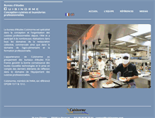 Tablet Screenshot of cuisinorme.com